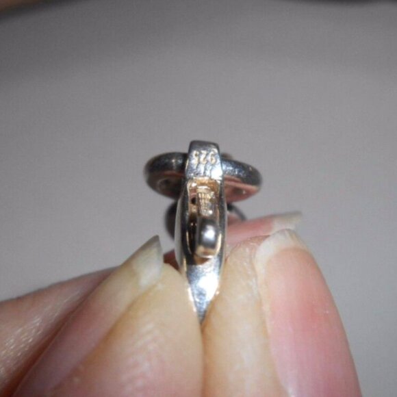 Tiffany & Co 1837 Round Lock Charm Pendant (Opens) Link Bracelet Sterling Silver - Picture 4 of 5